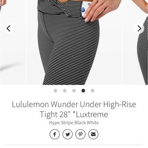 Lululemon Wunder Under Luxtreme tight